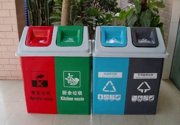 垃圾分类现场 垃圾分类现场